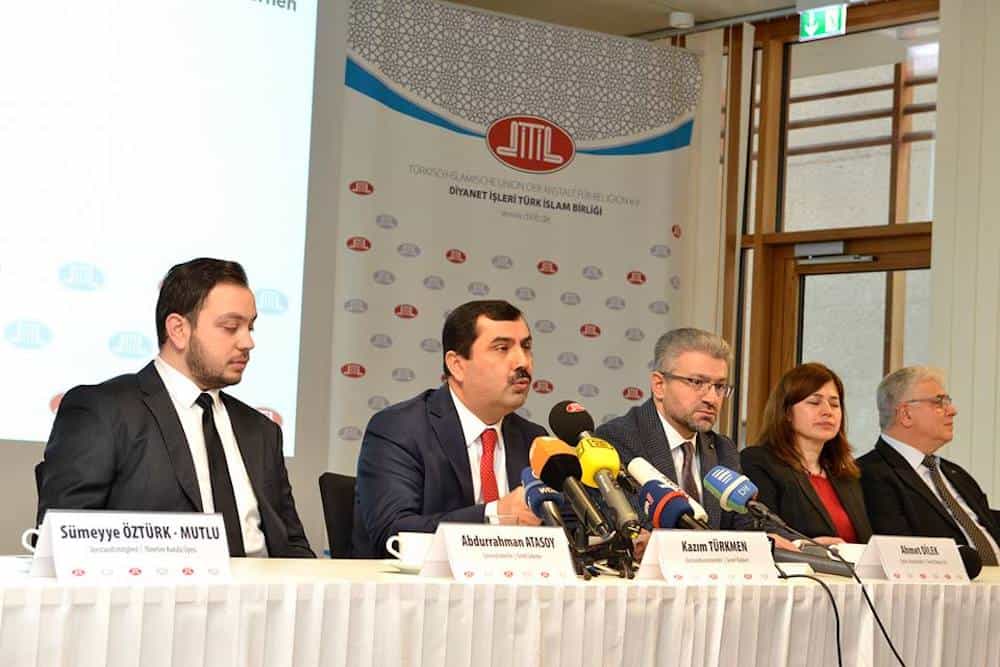 Ditib basın toplantısı