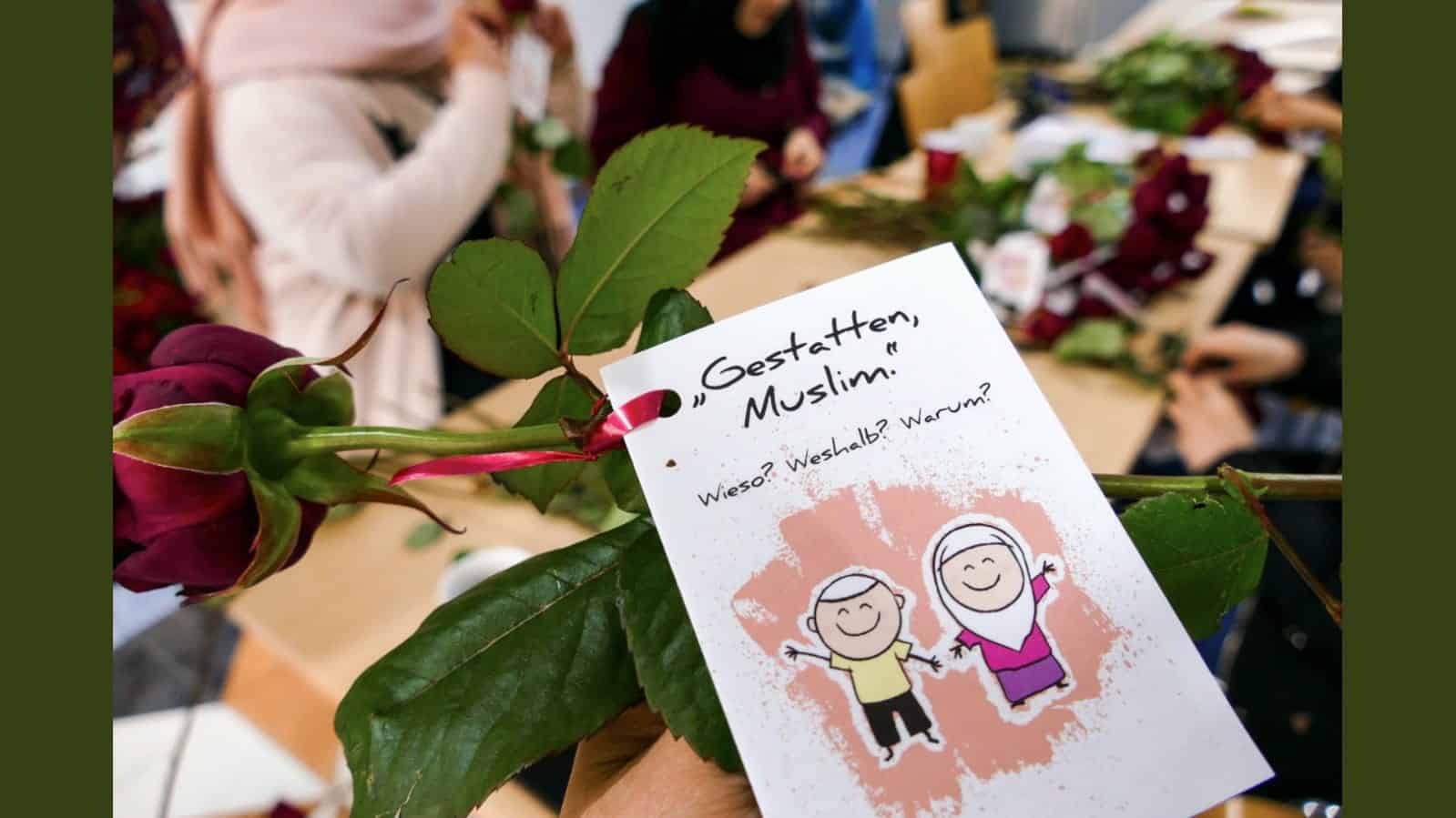 Buyrun Ben Müslüman'ım sokak aksiyonu