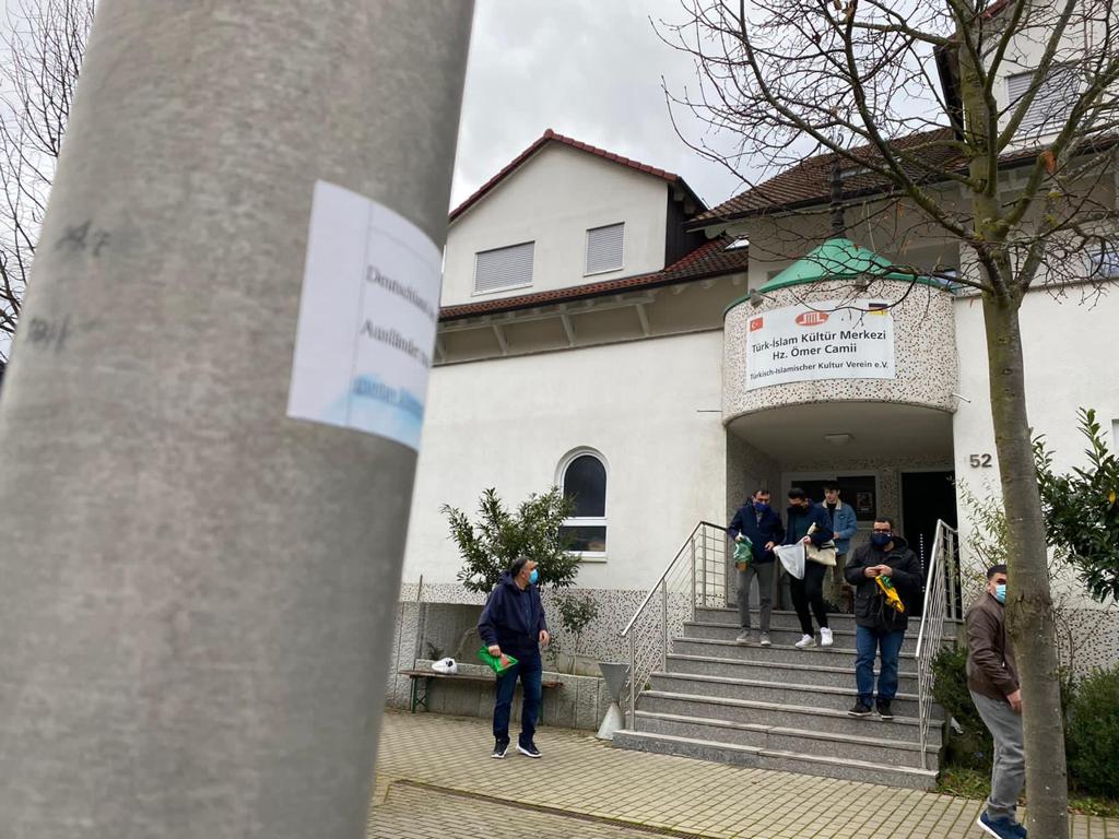 sulz am neckar islamofobik yazılar