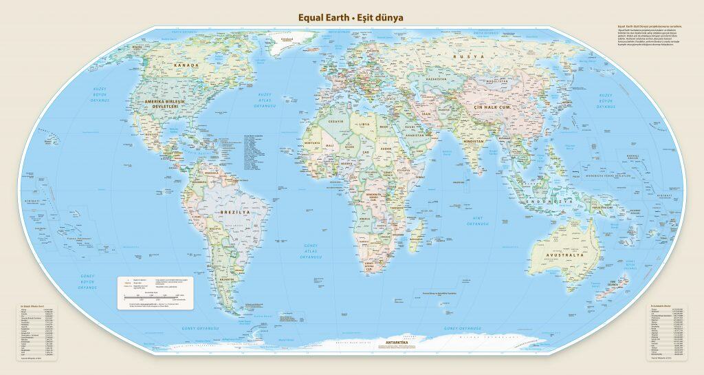 Haritada Küçük Gösterilen Afrika, Eşit Temsil Talep Ediyor