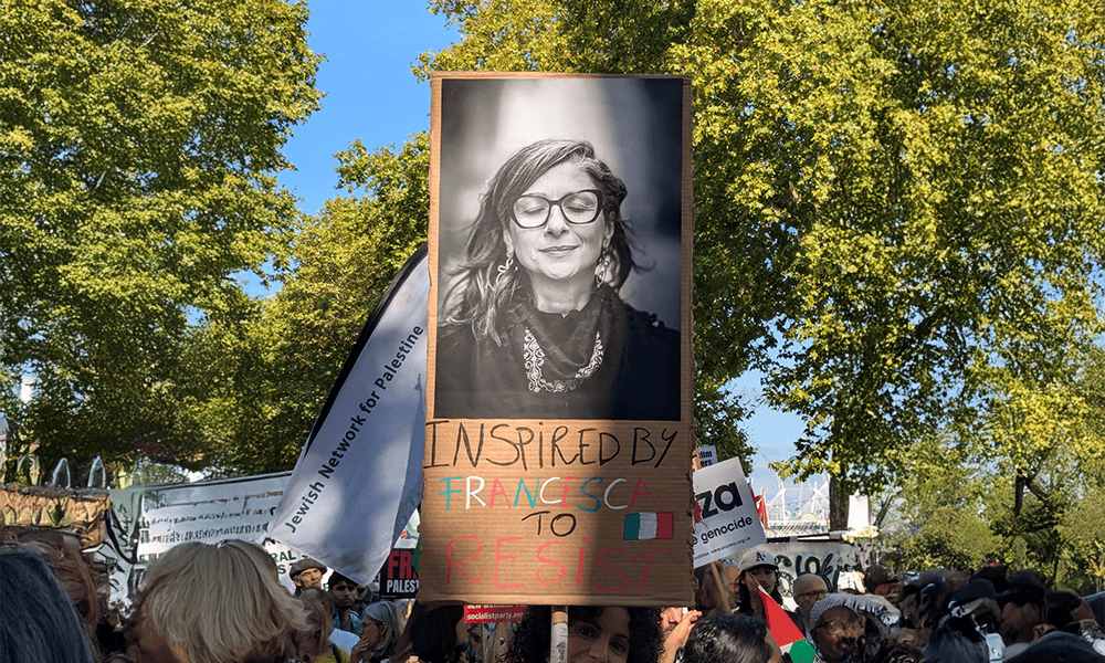 Francesca Albanese Fransa soykırım Gazze israil abd