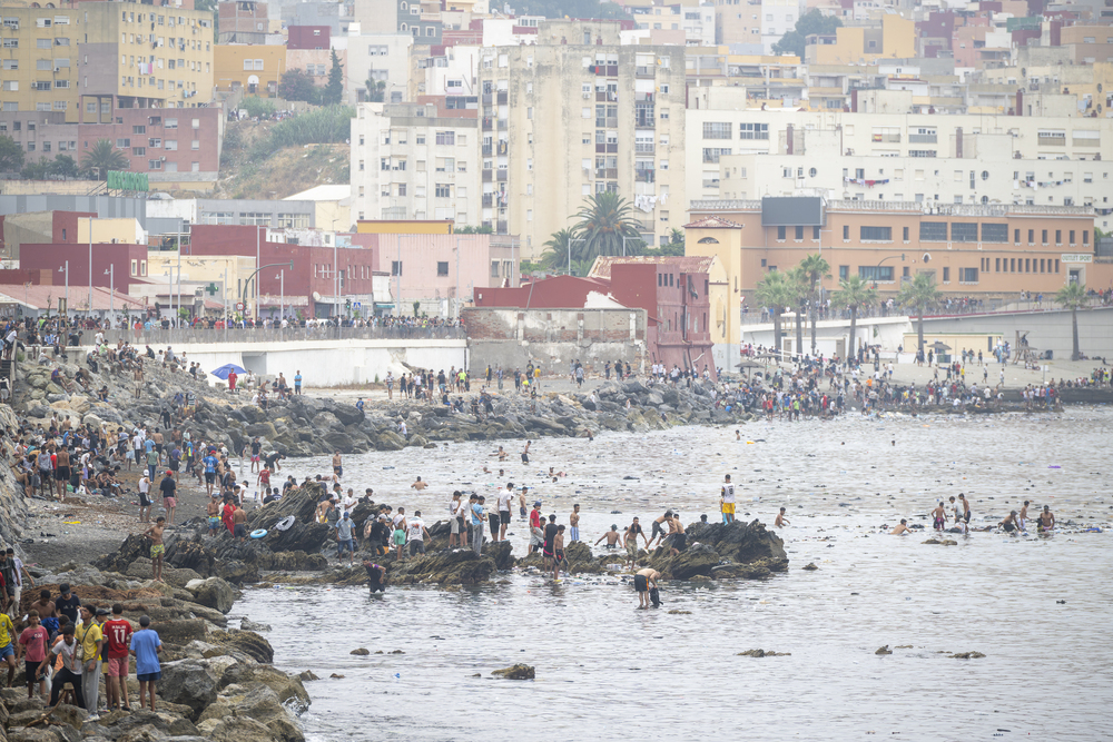 Fas İspanya Avrupa Birliği Kuzey Afrika Ceuta Melilla Göç İnsani Kriz
