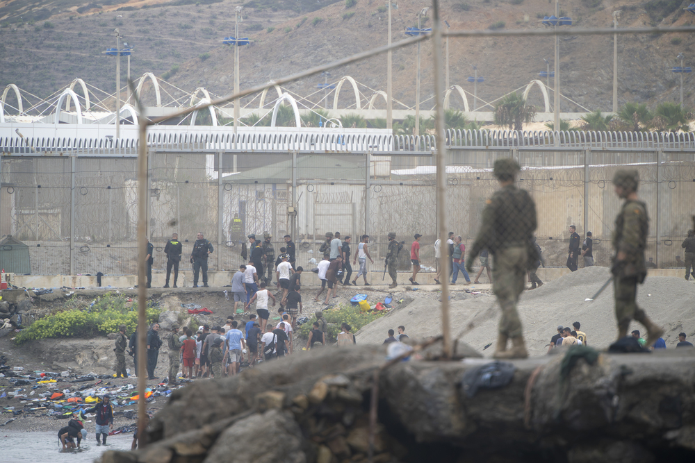 Ceuta İspanya Sebte Fas Göç Göçmen Aşırı sağ Vox